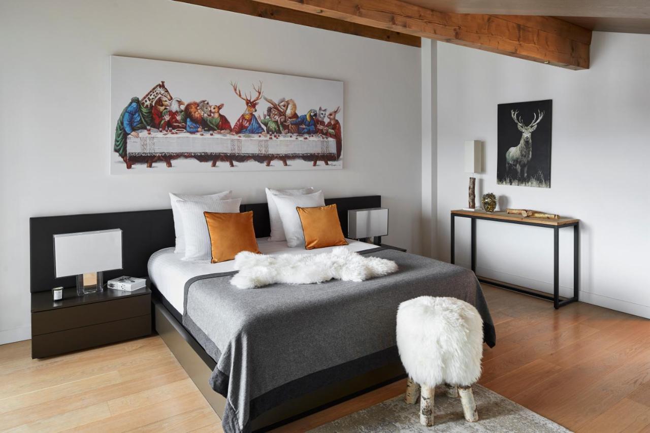 Chalet Alpen Valley, Mont-Blanc Combloux Bagian luar foto