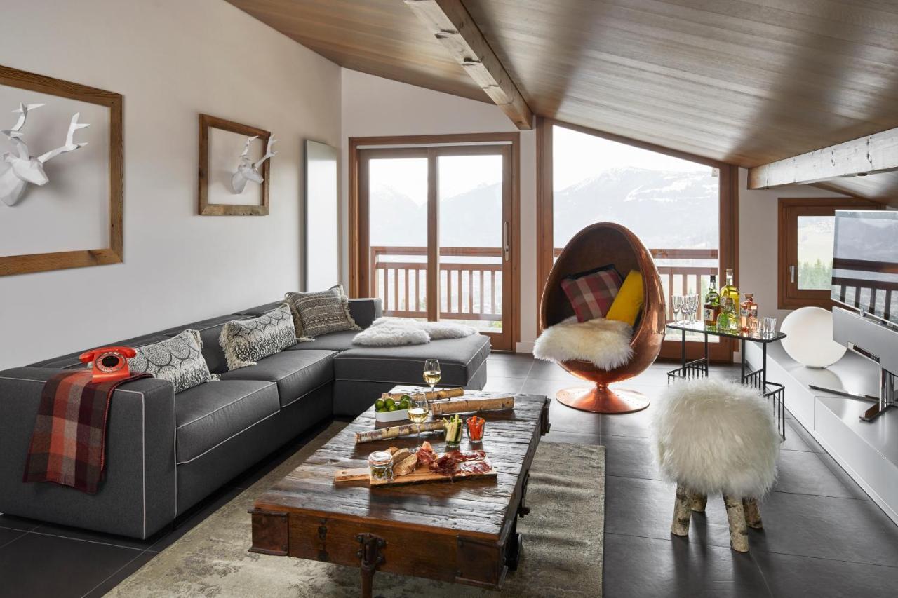 Chalet Alpen Valley, Mont-Blanc Combloux Bagian luar foto