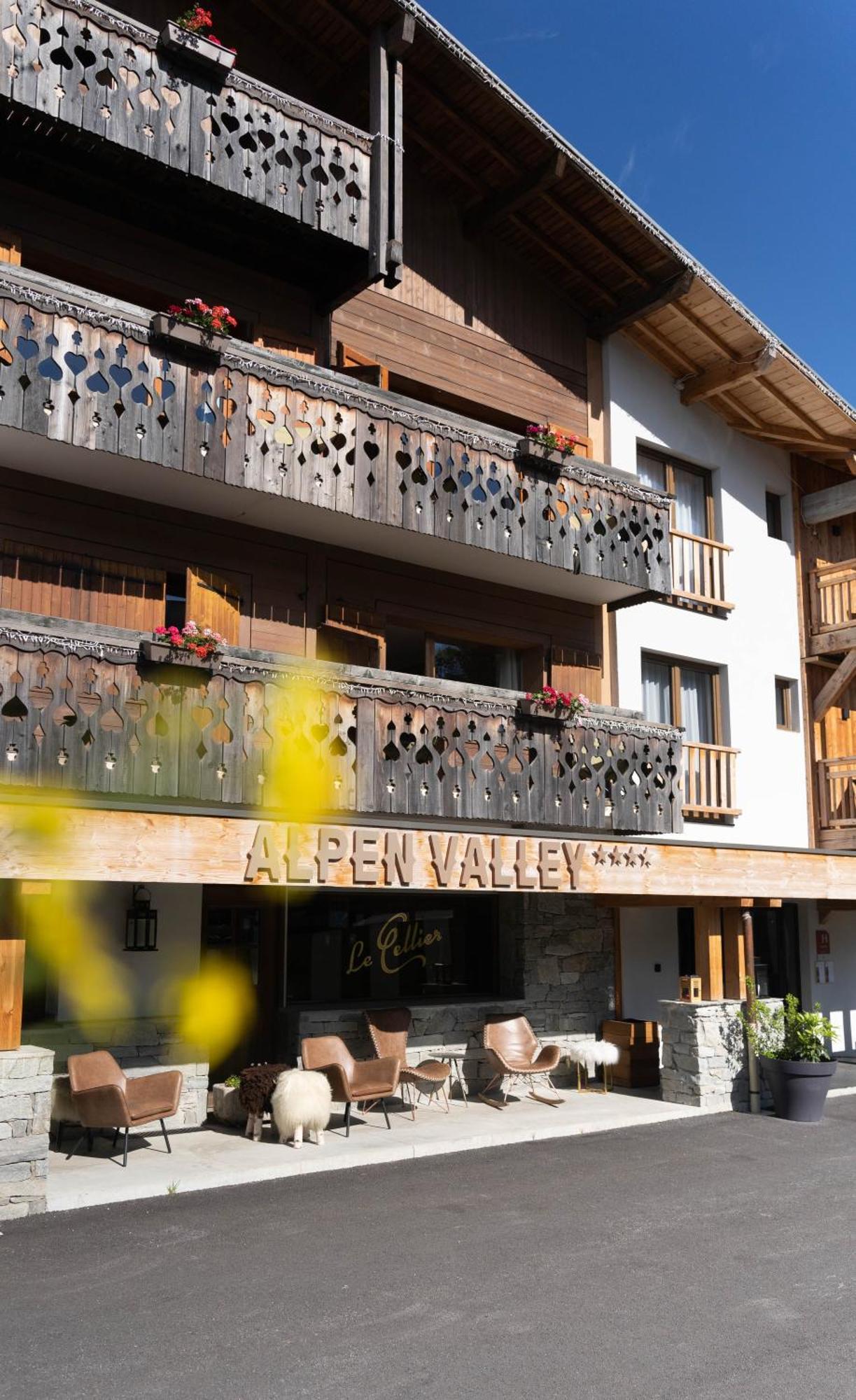 Chalet Alpen Valley, Mont-Blanc Combloux Bagian luar foto